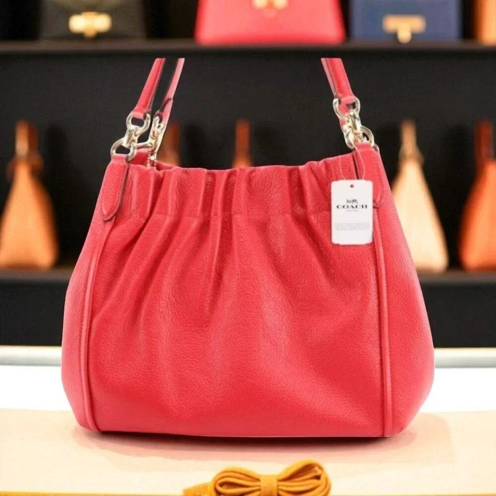 Coach Maya👜 Leather Shoulder Bag